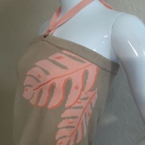 Apostrophe Sweater Halter top